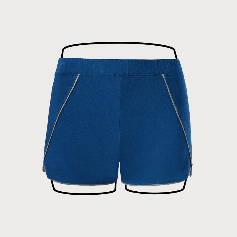 Thinx Teens Sleep Shorts Night Sky Front