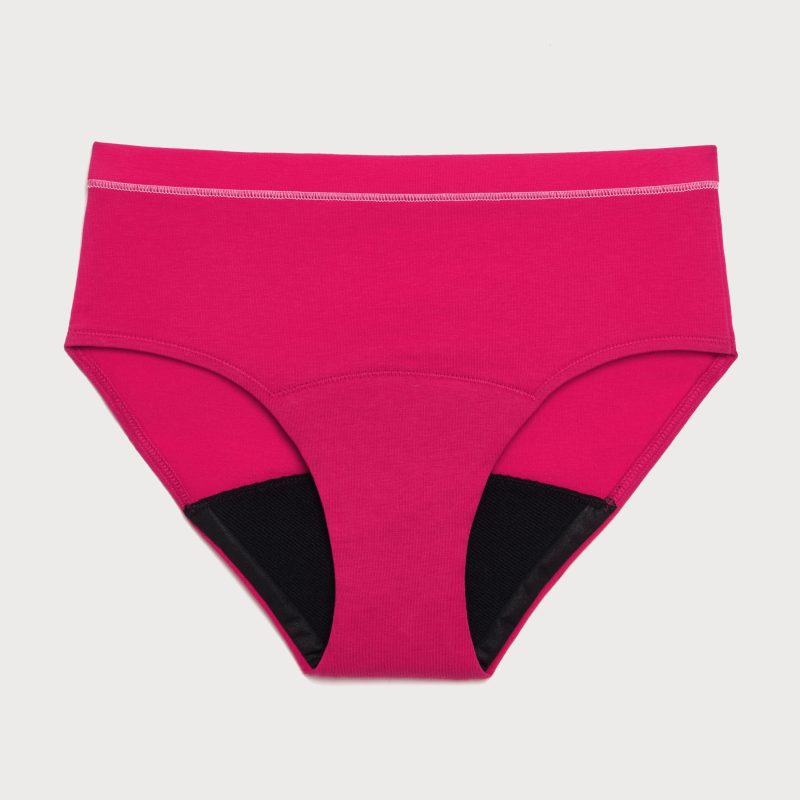 ThinxTeens All Day Brief HotPink Flat 1