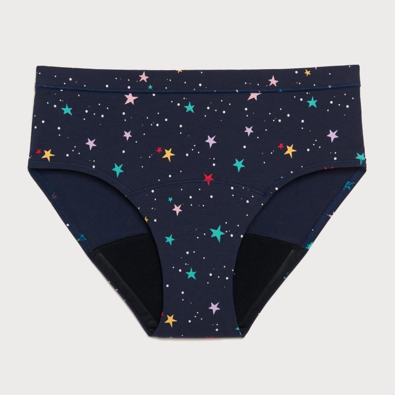 ThinxTeens All Day Brief LuckyStars Flat