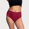 front view of thinx ultra soft hiwaist in spicy